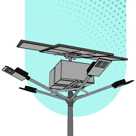 Solar Mini Mast