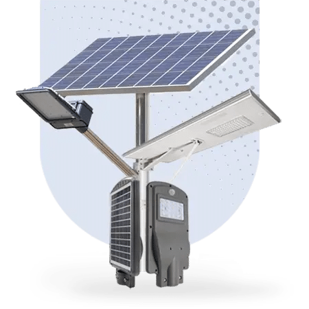 Two in One Solar Street Light