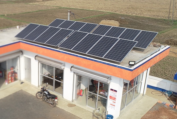 Solar Solutions for Petrol Pumps